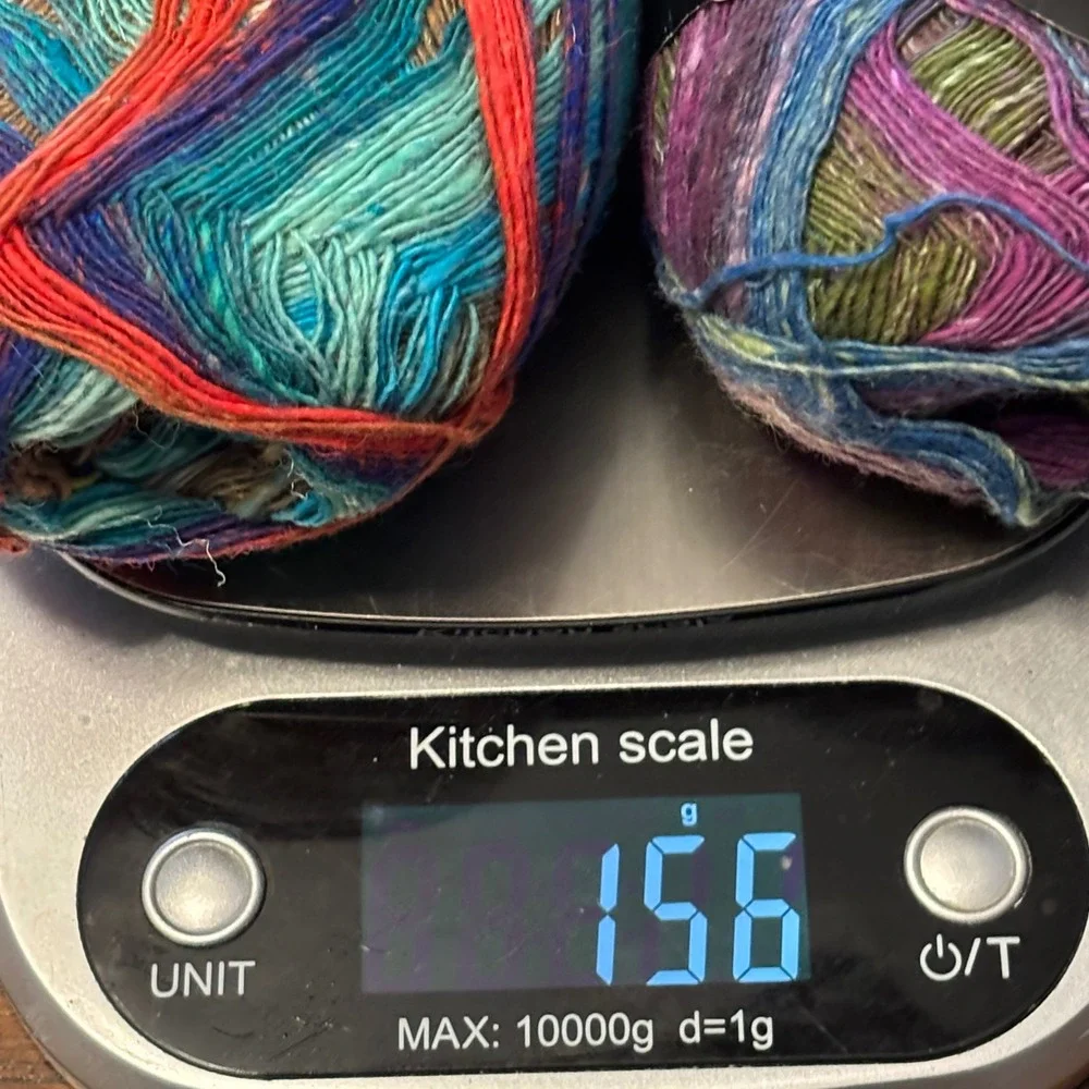 Noro Sekku‎ Yarn Lot 2 Skeins Cotton Wool Silk Lace Weight Made in Japan Multi